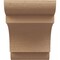 Ekena Millwork 6in. W x 8in. H x 16in. L New Brighton Woodgrain TimberThane Rafter Tail, Primed Tan RFTUR06X08X16NEBRCPR - alternate 3
